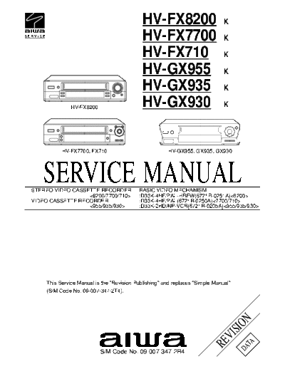 AIWA aiwa  hv-fx10 vcr 183  AIWA Video HV-FX710 aiwa__hv-fx10_vcr_183.pdf