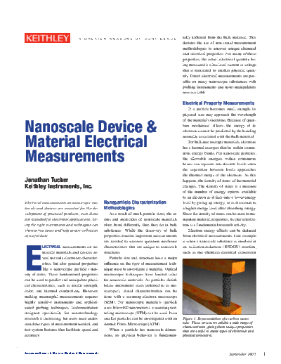 Keithley 2656 Nanoscale2  Keithley Appnotes 2656 Nanoscale2.pdf
