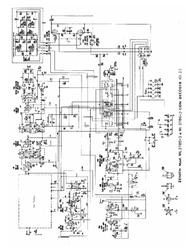 ZENITH Zenith ML2785-3 ML2786-3 with decoder IOL23  ZENITH Audio Zenith ML2785-3 ML2786-3 with decoder IOL23.pdf