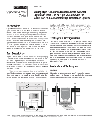 Keithley 2464 Budde AN  Keithley Appnotes 2464 Budde_AN.pdf