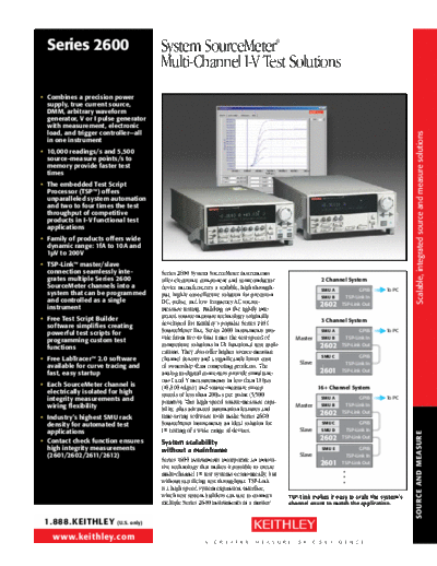Keithley Series2600DS  Keithley 2600 Series2600DS.pdf