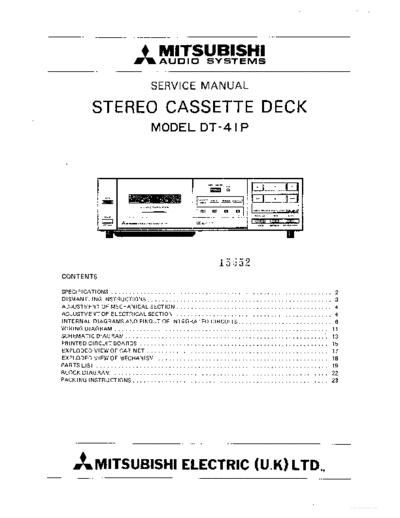 MITSUBISHI hfe mitsubishi dt-41p service  MITSUBISHI Audio DT-41P hfe_mitsubishi_dt-41p_service.pdf