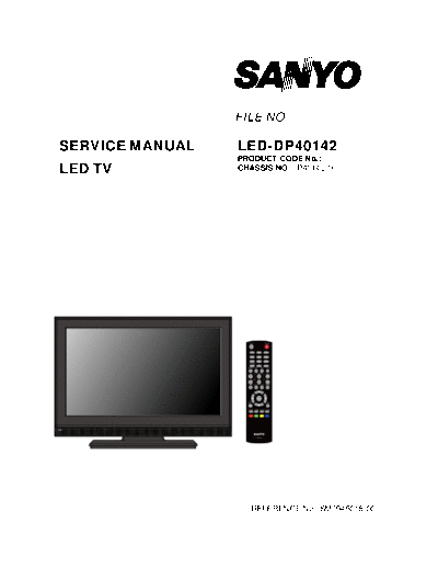 Sanyo Sanyo DP40142 P40142-00 Z7CA [SM]  Sanyo Monitor Sanyo_DP40142_P40142-00_Z7CA_[SM].pdf