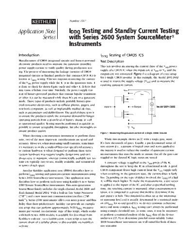 Keithley IDDQ Testing AN  Keithley 2600 IDDQ Testing AN.pdf