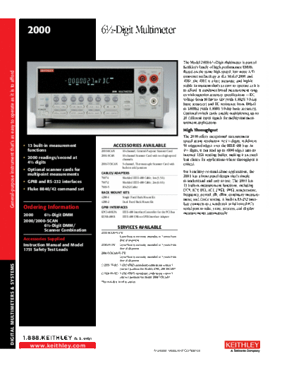 Keithley 2000  Keithley 2000 2000.pdf