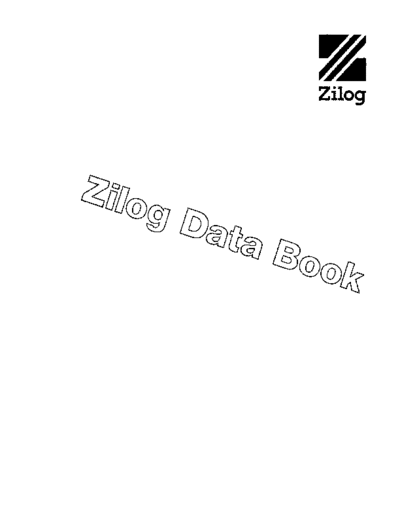 zilog Z80 DataBook  zilog z80 Z80_DataBook.pdf