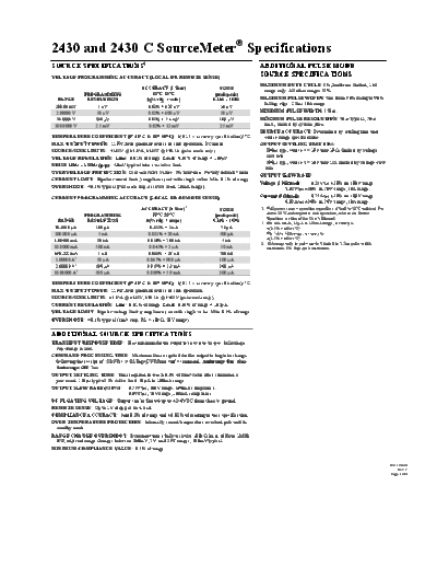 Keithley 2430RevC DocSpec  Keithley 2430 2430RevC_DocSpec.pdf