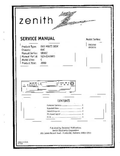 ZENITH hfe   dvc2515 2550 service en  ZENITH Audio DVC2550 hfe_zenith_dvc2515_2550_service_en.pdf