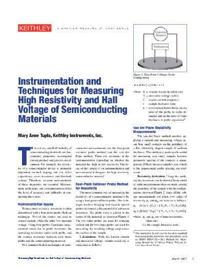 Keithley 2605 Inst & Techniques  Keithley 2600 2605 Inst & Techniques.pdf