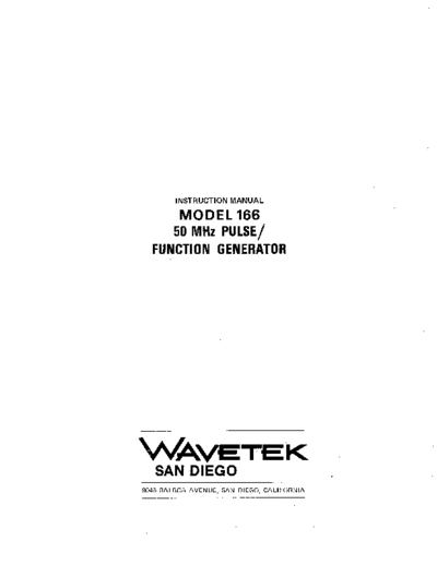 Wavetek 166um  Wavetek 166um.pdf