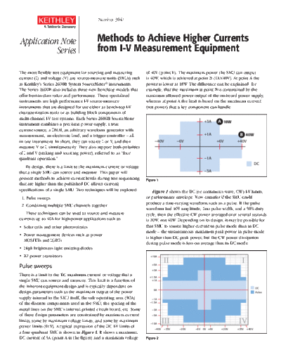 Keithley HighCurrAppNote  Keithley Appnotes HighCurrAppNote.pdf