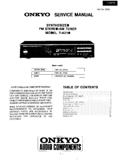 ONKYO hfe   t-4210 service  ONKYO Audio T-4210 hfe_onkyo_t-4210_service.pdf