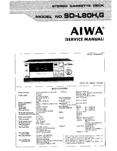 AIWA SD-L80H SD-L80G sm  AIWA Audio SD-L80G AIWA_SD-L80H_SD-L80G_sm.pdf