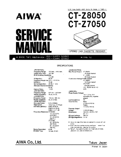 AIWA ct-z7050 z8050  AIWA Audio ct-z7050_z8050.pdf