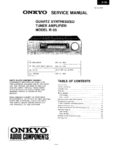 ONKYO hfe onkyo r-05 service en  ONKYO Audio R-05 hfe_onkyo_r-05_service_en.pdf
