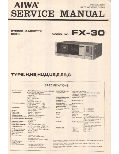 AIWA hfe   fx-30 service en  AIWA Audio FX-30 hfe_aiwa_fx-30_service_en.pdf