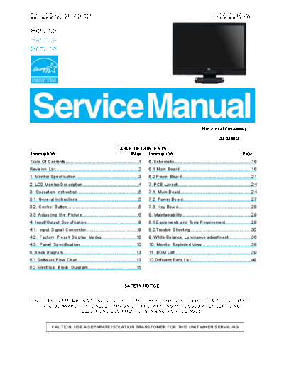 AOC 2216Vw  AOC Monitor 2216Vw.pdf