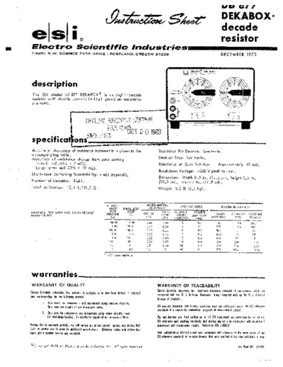 ESI ESI DB877 Instruction  ESI ESI DB877 Instruction.pdf