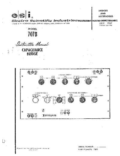 ESI ESI 707B Instruction  ESI ESI 707B Instruction.pdf