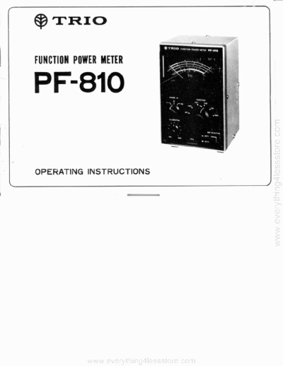 Kenwood trio pf-810 function meter  Kenwood trio_pf-810_function_meter.pdf