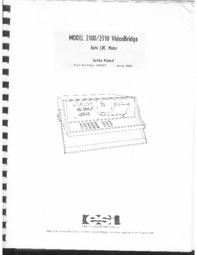 ESI 2100 2110 Auto LCR Meter part1  ESI ESI_2100_2110_Auto_LCR_Meter_part1.pdf