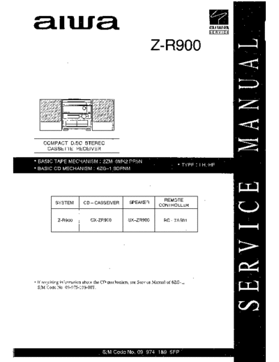 AIWA hfe   z-r900 service en  AIWA Audio Z-R900 hfe_aiwa_z-r900_service_en.pdf