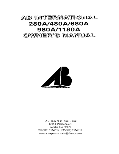 AB INTERNATIONAL hfe ab international 280a 480a 680a 980a 1180a en  AB INTERNATIONAL 1180 hfe_ab_international_280a_480a_680a_980a_1180a_en.pdf