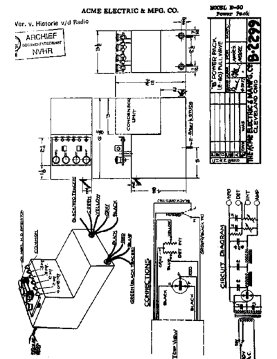 ACME ELECTRIC AcmeElectric E60  . Rare and Ancient Equipment ACME ELECTRIC E60 AcmeElectric_E60.pdf