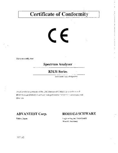 Advantest ADV R3131 Series Operation  Advantest ADV R3131 Series Operation.pdf