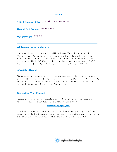 Agilent 03589-90002 3589A Quick Start Guide July91  Agilent 03589-90002 3589A Quick Start Guide July91.pdf