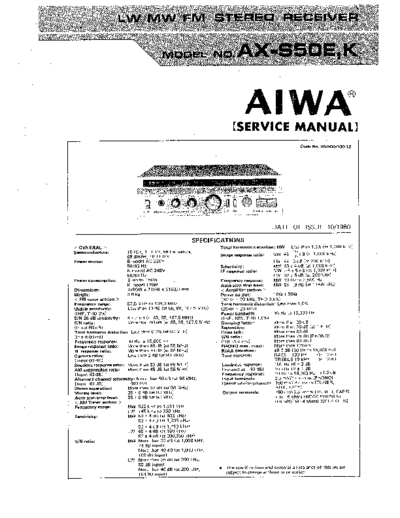 AIWA hfe aiwa ax-s50 service en  AIWA Audio AX-S50 hfe_aiwa_ax-s50_service_en.pdf