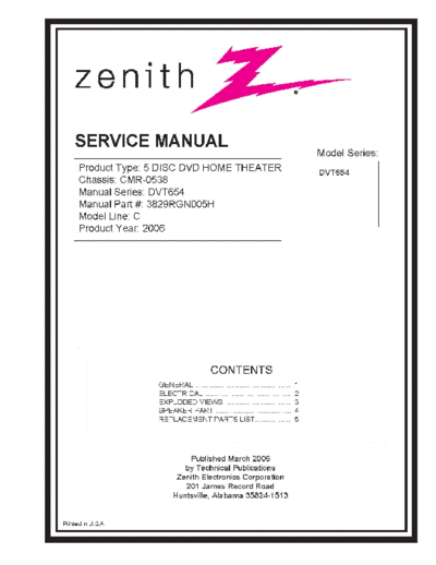 ZENITH hfe zenith dvt654 service en  ZENITH Audio DVT654 hfe_zenith_dvt654_service_en.pdf