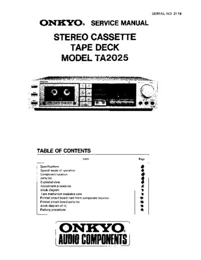 ONKYO hfe   ta-2025 service  ONKYO Audio TA-2025 hfe_onkyo_ta-2025_service.pdf