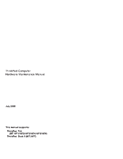 LENOVO thinkpad t43  LENOVO Laptop thinkpad t43.pdf