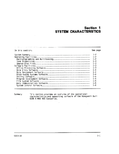 honeywell CZ03-02-1  honeywell series60level6 CZ03_GCOS6concepts_May88 CZ03-02-1.pdf