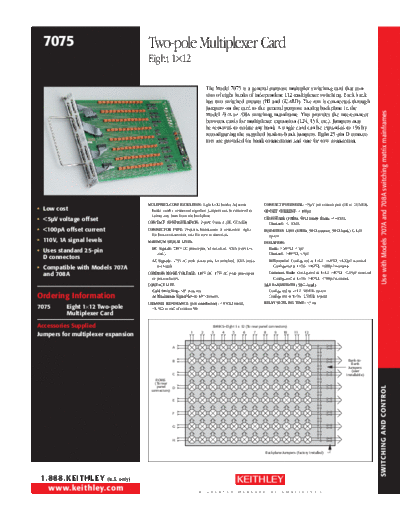 Keithley 7075  Keithley 70xx 7075.pdf