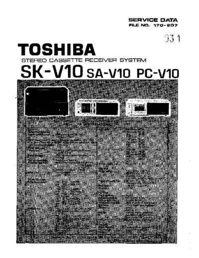 TOSHIBA hfe toshiba sk-v10 pc-v10 sa-v10 service en  TOSHIBA Audio PC-V10 hfe_toshiba_sk-v10_pc-v10_sa-v10_service_en.pdf