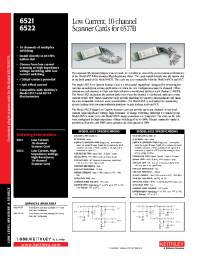 Keithley 6521-6522  Keithley 6521 6521-6522.pdf