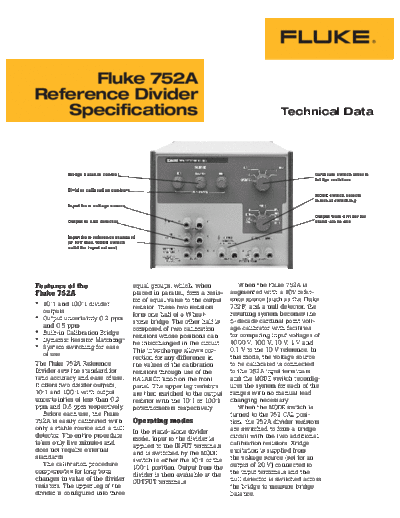 Fluke 752A  Fluke 752A 752A.pdf