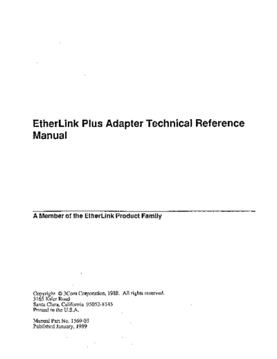 3Com 1569-03 EtherLink Plus Technical Reference Jan89  3Com 1569-03_EtherLink_Plus_Technical_Reference_Jan89.pdf