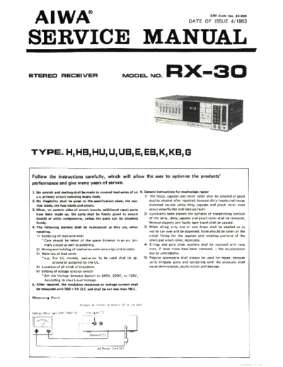 AIWA hfe aiwa rx-30 service en  AIWA Audio RX-30 hfe_aiwa_rx-30_service_en.pdf