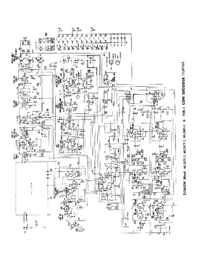 ZENITH ML2420-3 ML2670-3 ML2675-3 ML2685-3 ML7580 with Decoder 11L8T252  ZENITH Audio Zenith ML2420-3 ML2670-3 ML2675-3 ML2685-3 ML7580 with Decoder 11L8T252.pdf