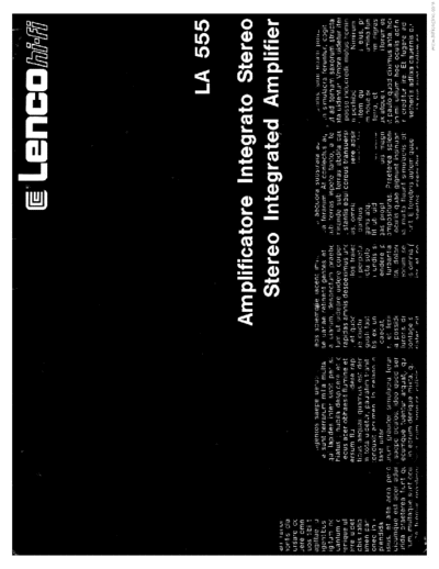 LENCO hfe lenco la-555 en it  LENCO Audio LA-555 hfe_lenco_la-555_en_it.pdf