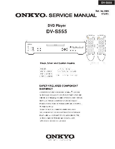 ONKYO DV-S555sm  ONKYO DVD DV-S555 Onkyo DVS-555 DV-S555sm.pdf