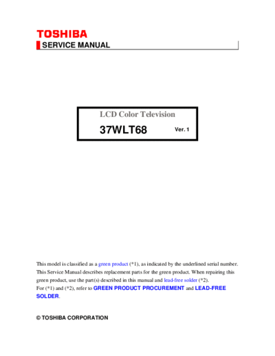 TOSHIBA 37WLT68 ET-SB-BA-SI 1296134180  TOSHIBA LCD 37WLT68 37WLT68_ET-SB-BA-SI_1296134180.pdf