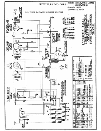 ZENITH 5R312 5R316 5R317 5R337 5R303  ZENITH Audio Zenith 5R312 5R316 5R317 5R337 5R303.pdf