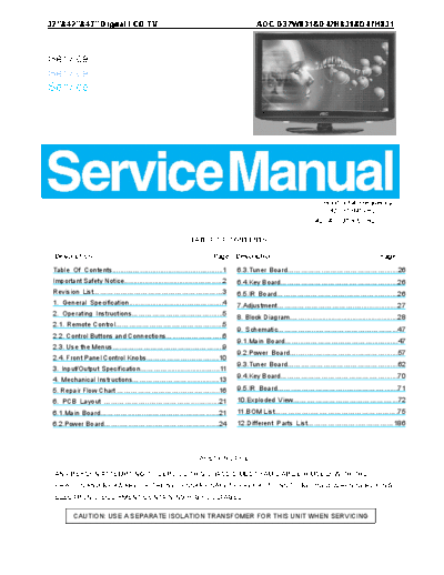 AOC TV AOC D32W831-D42H831-D47H831  AOC LCD D32W831 TV_AOC_D32W831-D42H831-D47H831.pdf