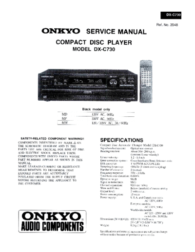 ONKYO hfe onkyo dx-c730 service  ONKYO Audio DX-C730 hfe_onkyo_dx-c730_service.pdf