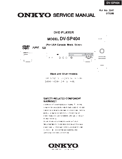 ONKYO hfe onkyo dv-sp404 service en  ONKYO DVD DV-SP404 hfe_onkyo_dv-sp404_service_en.pdf