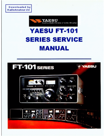 YAESU FT101series serv  YAESU FL-101 FT101series_serv.pdf